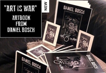 Ζωγραφική με τίτλο "Kunstband "ART IS W…" από Daniel Bosch, Αυθεντικά έργα τέχνης, Ακρυλικό