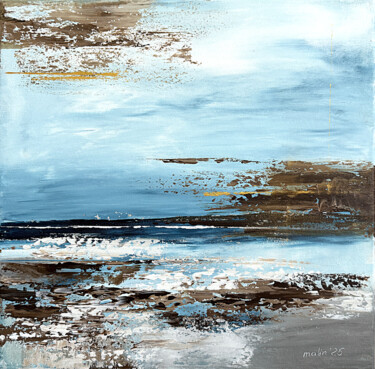"Coastal Breeze in B…" başlıklı Tablo Tatiana Malinovscaia tarafından, Orijinal sanat, Akrilik Ahşap Sedye çerçevesi üzerine…