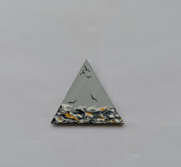 Peinture intitulée "Magnet pyramide lag…" par Jean-Claude Sylvain, Œuvre d'art originale, Acrylique