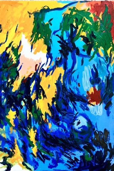 "Handmade Abstract M…" başlıklı Resim Betül Yüksel tarafından, Orijinal sanat, Pastel