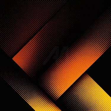 Digital Arts titled "GEOMETRIC-KOLORS 057" by Karavix, Original Artwork, AI generated image