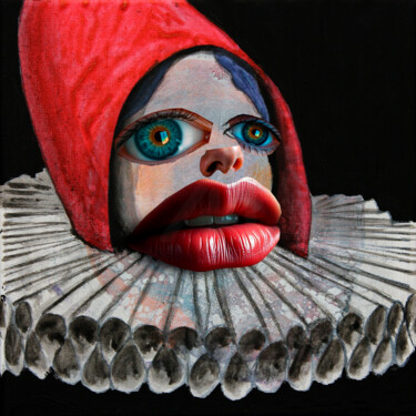 "BENEITA" başlıklı Tablo Aleix Albareda tarafından, Orijinal sanat, Akrilik Ahşap Sedye çerçevesi üzerine monte edilmiş