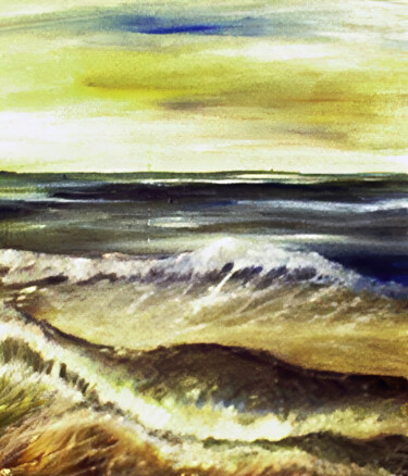 "Ocean Serenity" başlıklı Tablo Mariya Zhakupova tarafından, Orijinal sanat, Akrilik