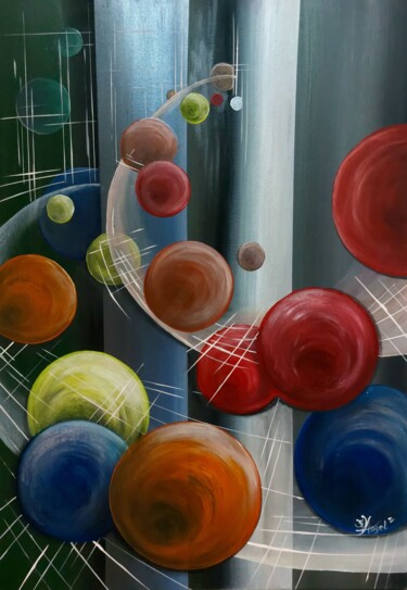 Painting titled "3DAngel original pa…" by Halyna Kulyk (3DAngel), Original Artwork, Acrylic