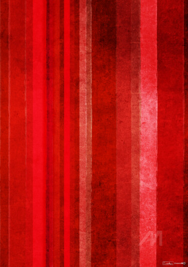 Arts numériques intitulée "rouges" par Cheese, Œuvre d'art originale, Travail numérique 2D