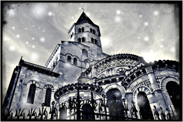 Photographie intitulée "Eglise Notre-Dame-d…" par Frederic Hodiesne, Œuvre d'art originale, Photographie numérique
