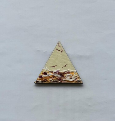 Peinture intitulée "Magnet pyramide lag…" par Jean-Claude Sylvain, Œuvre d'art originale, Acrylique