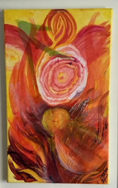 "Renaissance" başlıklı Tablo Cécile Moulin tarafından, Orijinal sanat, Akrilik Diğer sert panel üzerine monte edilmiş