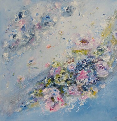 Pintura titulada "Позвольте вашей жиз…" por Natalya Rozhkova, Obra de arte original, Acrílico Montado en Bastidor de camilla…