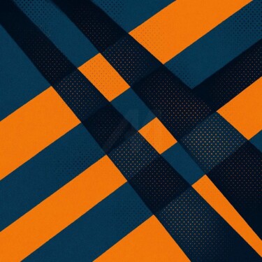 Grafika cyfrowa / sztuka generowana cyfrowo zatytułowany „GEOMETRIC-KOLORS 093” autorstwa Karavix, Oryginalna praca, Obraz g…