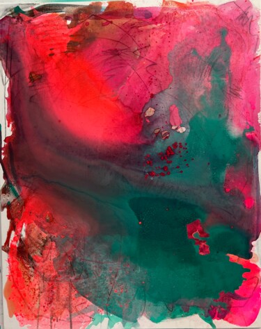 "Floating I" başlıklı Tablo Eszter Kerdö tarafından, Orijinal sanat, Akrilik Ahşap Sedye çerçevesi üzerine monte edilmiş