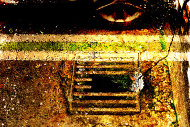 "Voiture" başlıklı Fotoğraf Hervé Pezzini tarafından, Orijinal sanat, Fotoşoplu fotoğrafçılık