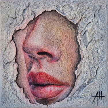 "Curiosity" başlıklı Tablo Anna Shuvaeva tarafından, Orijinal sanat, Akrilik