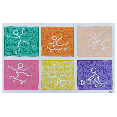 "Skatelife" başlıklı Tablo Jim Dlrc tarafından, Orijinal sanat, Sprey boya