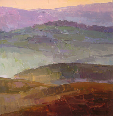 Peinture intitulée "Tuscany. Autumn" par Korn, Œuvre d'art originale, Huile