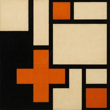 Digital Arts titled "GEOMETRIC-TETRAS 016" by Karavix, Original Artwork, AI generated image