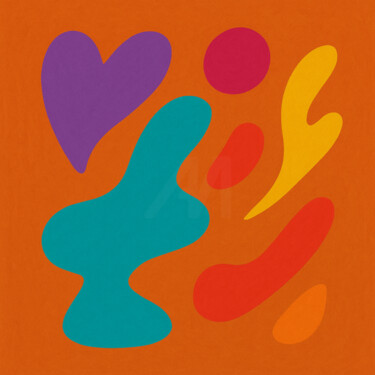 "Rythmes Chromatique…" başlıklı Dijital Sanat Yahya Ahssaini tarafından, Orijinal sanat, Dijital Resim