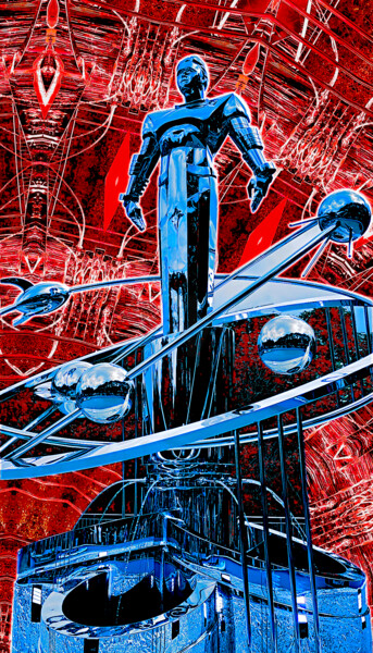 Photography titled "Rainbow of extrater…" by Tatiana Bakumenko & Nikita Kozhemiakin, Original Artwork, Manipulated Photograp…