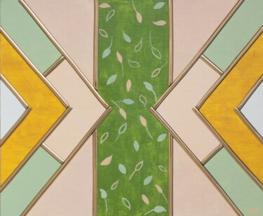 "Summer Morning Bree…" başlıklı Tablo Nadezda Dick (Line Art Mood) tarafından, Orijinal sanat, Akrilik Ahşap panel üzerine m…