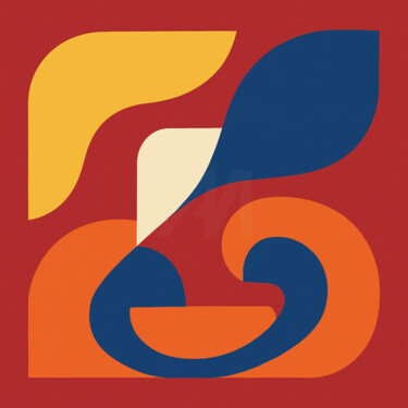 "Fusion Organique –…" başlıklı Dijital Sanat Yahya Ahssaini tarafından, Orijinal sanat, Dijital Resim