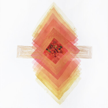 "Wired flesh" başlıklı Tablo Valeria Kondor tarafından, Orijinal sanat, Suluboya