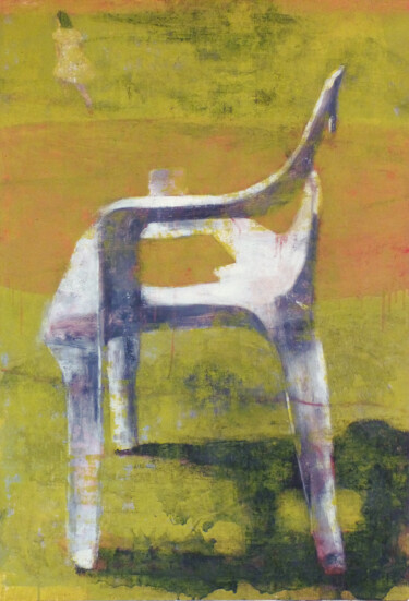 Peinture intitulée "Les adieux 1" par Wilfrid Moizan, Œuvre d'art originale, Huile