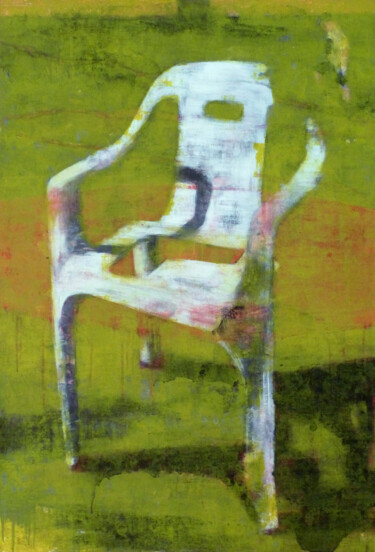 Peinture intitulée "Les adieux 2" par Wilfrid Moizan, Œuvre d'art originale, Huile