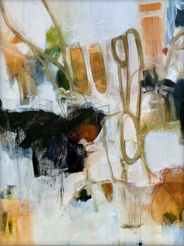 "Fuego" başlıklı Tablo Anik Lapointe tarafından, Orijinal sanat, Akrilik Ahşap Sedye çerçevesi üzerine monte edilmiş