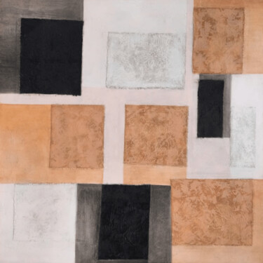 Painting titled "Urban Rhythm" by Bagya Art Gallery, Original Artwork, Acrylic