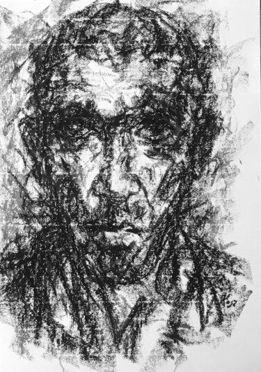 Rysunek zatytułowany „Portrety emocjonaln…” autorstwa Barbara Kosz, Oryginalna praca, Pastel