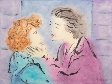 Pintura titulada "Almost" por Marcel Garbi, Obra de arte original, Acuarela