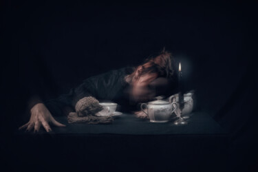 Photographie intitulée "Noirceur - Dibond +…" par Cédric Brion, Œuvre d'art originale, Photographie numérique Monté sur Alum…