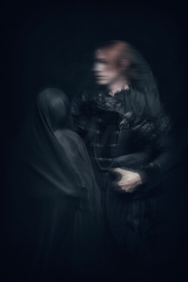 Fotografia intitulada "Noirceur III - Dibo…" por Cédric Brion, Obras de arte originais, Fotografia digital Montado em Alumín…