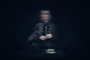 Φωτογραφία με τίτλο "Noirceur IV - Dibon…" από Cédric Brion, Αυθεντικά έργα τέχνης, Ψηφιακή φωτογραφία Τοποθετήθηκε στο Αλου…