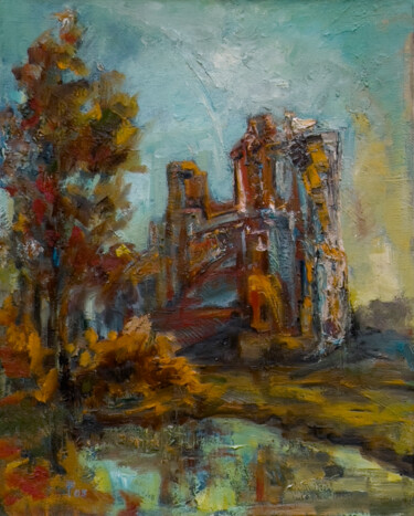 Peinture intitulée "Reflections of Time…" par Sasha Tovstik, Œuvre d'art originale, Huile