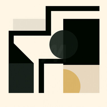 Digital Arts titled "MINIMAL-MODULOK 003" by Karavix, Original Artwork, AI generated image