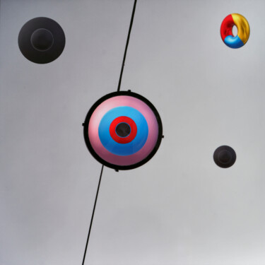 Arts numériques intitulée "Sans titre gris" par Loïc Frère, Œuvre d'art originale, Peinture numérique Monté sur Aluminium