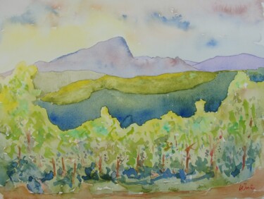 Le Pic Saint-Loup vers Guzargues