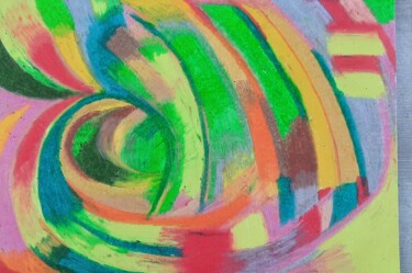 Desenho intitulada "The freedom" por Ananda, Obras de arte originais, Pastel