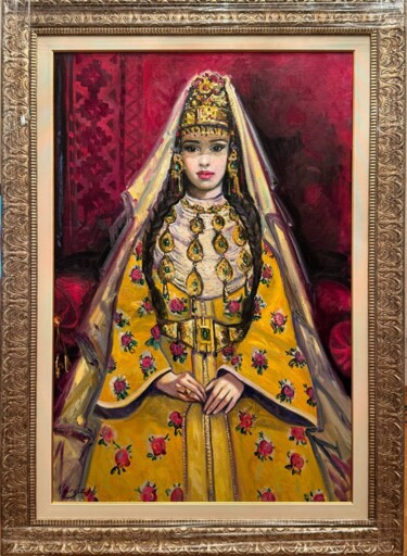 "Bride from Morocco" başlıklı Tablo Nargiz Guliyeva tarafından, Orijinal sanat, Petrol