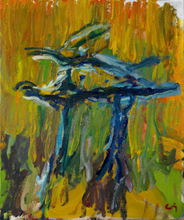 Painting titled "2007- 2009. Serie “…" by Lluís Cots, Original Artwork, Oil Mounted on Wood Stretcher frame