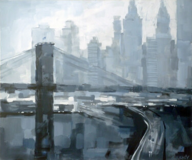 "BRIDGE" başlıklı Tablo Aleksandr Ilichev tarafından, Orijinal sanat, Akrilik