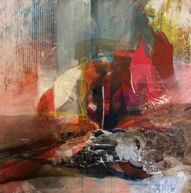 绘画 标题为“CATTEDRALE NEL DESE…” 由Franco Margari, 原创艺术品, 丙烯