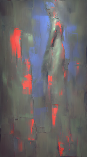 Digital Arts titled "Emerging Tension —…" by Nika Sab, Original Artwork, AI generated image