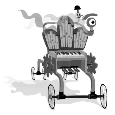 Grafika cyfrowa / sztuka generowana cyfrowo zatytułowany „ludismo macabrojo 7” autorstwa Ojolo, Oryginalna praca, Malarstwo…