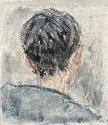 Peinture intitulée "portrait d'enfant 4…" par Aubin Chevallay, Œuvre d'art originale, Huile