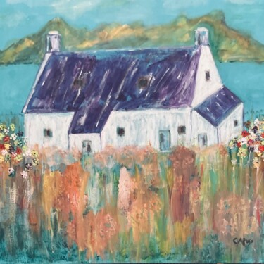 Painting titled "Unit #1890  “Umbria…" by Tony Caruso, Original Artwork, Acrylic