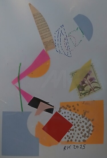 Printmaking titled "Ritme op papier" by Ronnie Kolner, Original Artwork, Digital Print