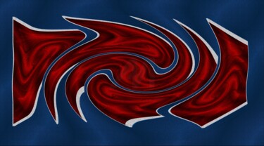 Arts numériques intitulée "signaletique" par Lacilha, Œuvre d'art originale, Peinture numérique Monté sur artwork_cat.