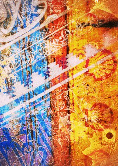 Photographie intitulée "gazoline" par Benboye56, Œuvre d'art originale, Photographie manipulée